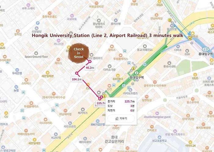 Check In Hongdae Apartment *